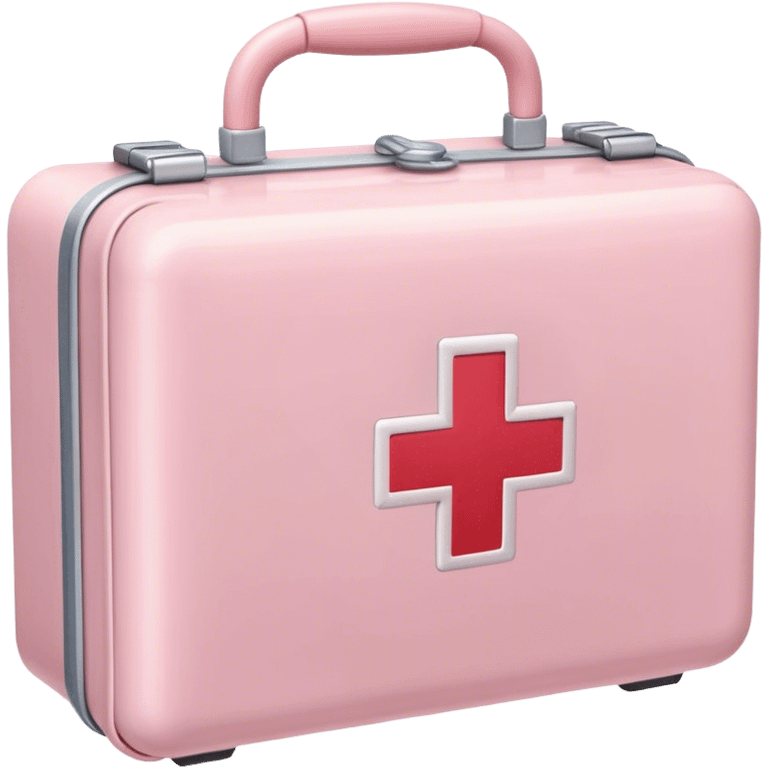 pastel pink first aid kit emoji