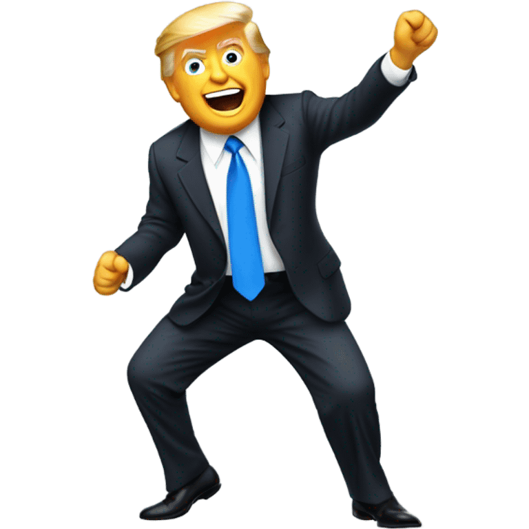 Donald trump dancing  emoji