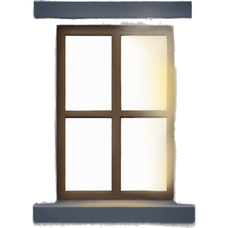 Night window emoji