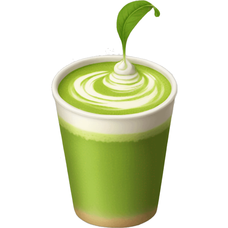  Matcha latte emoji