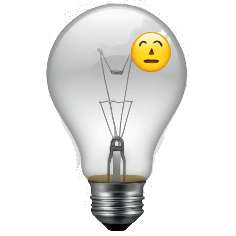 settings inside a bulb emoji