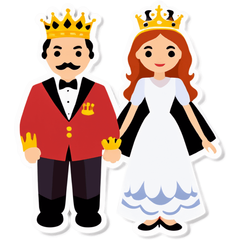 King and queen emoji