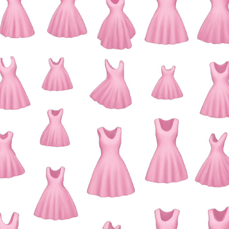 pink dress emoji