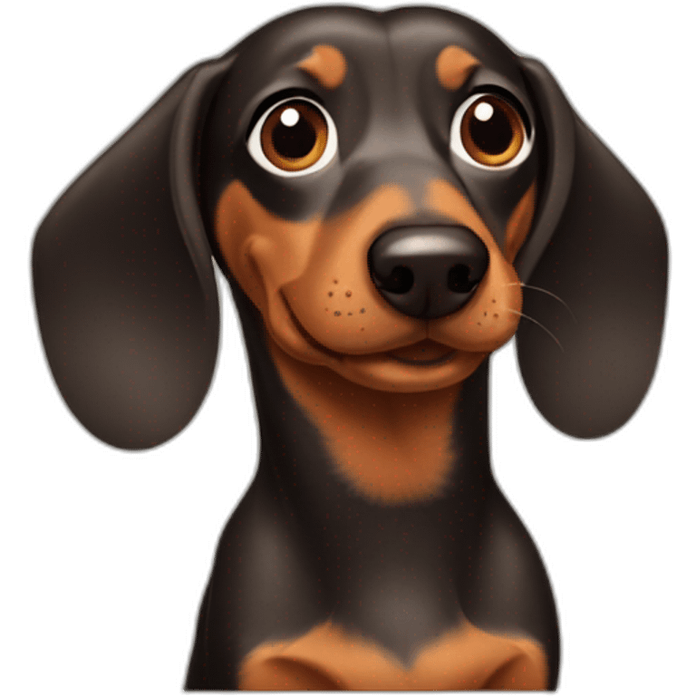 Weiner dog emoji