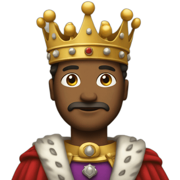 king with crown emoji