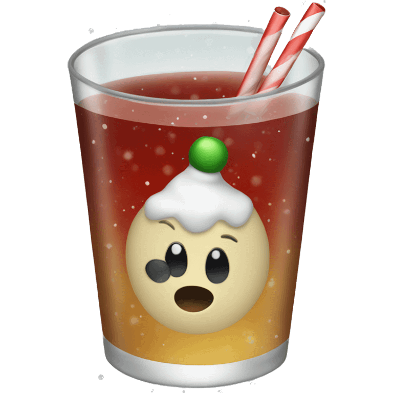 Christmas drink  emoji