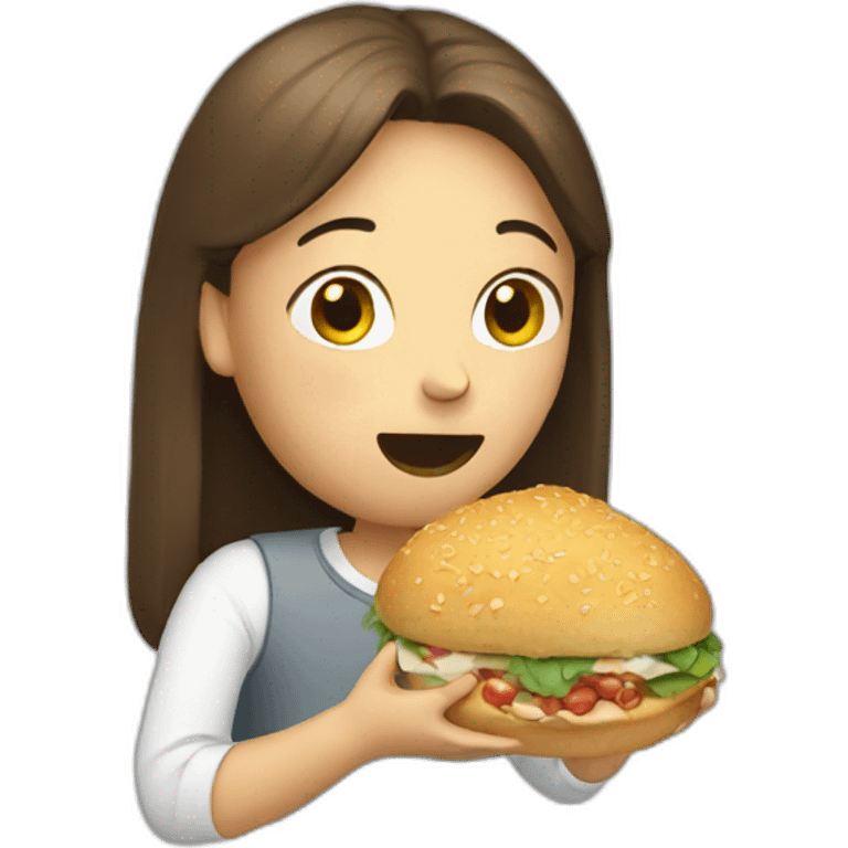 person eating emoji