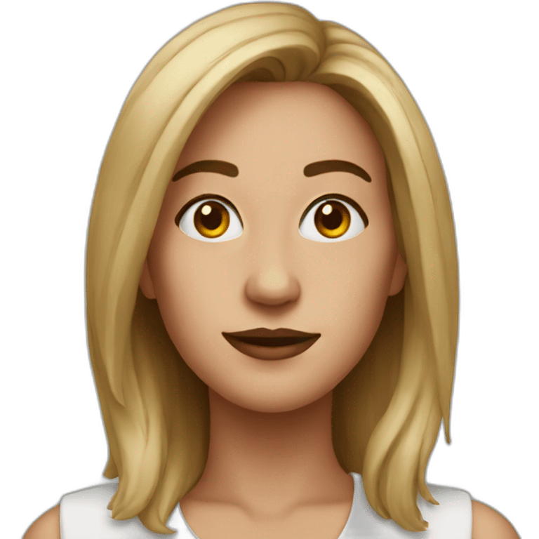 realistic portrait of a woman emoji