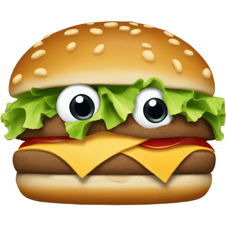 burger crying  emoji