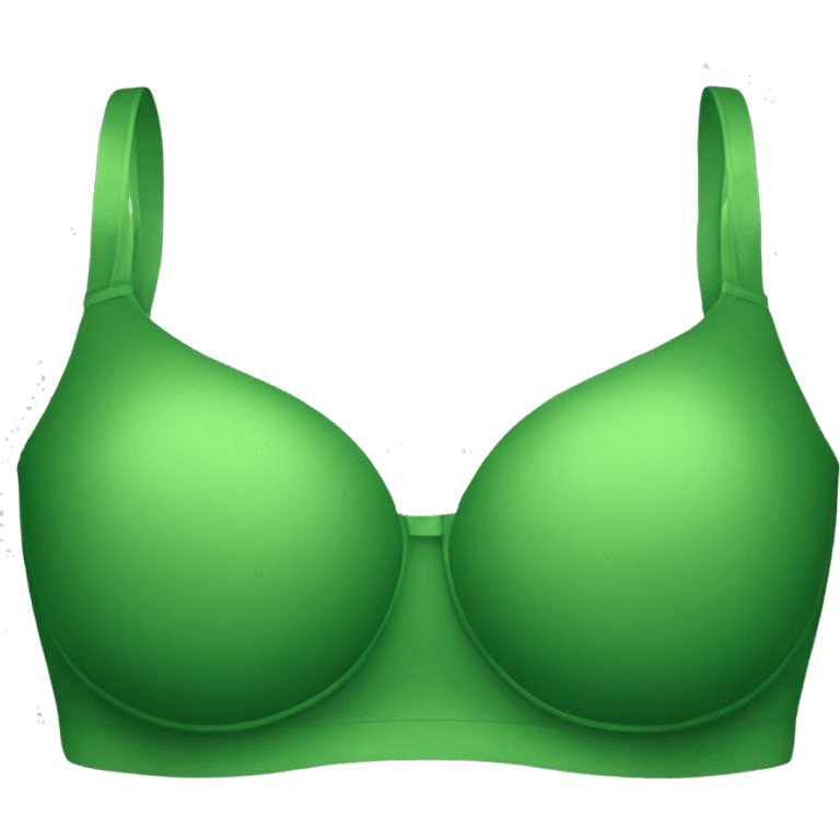 green bra emoji