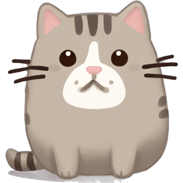 pusheen dog say thank you emoji