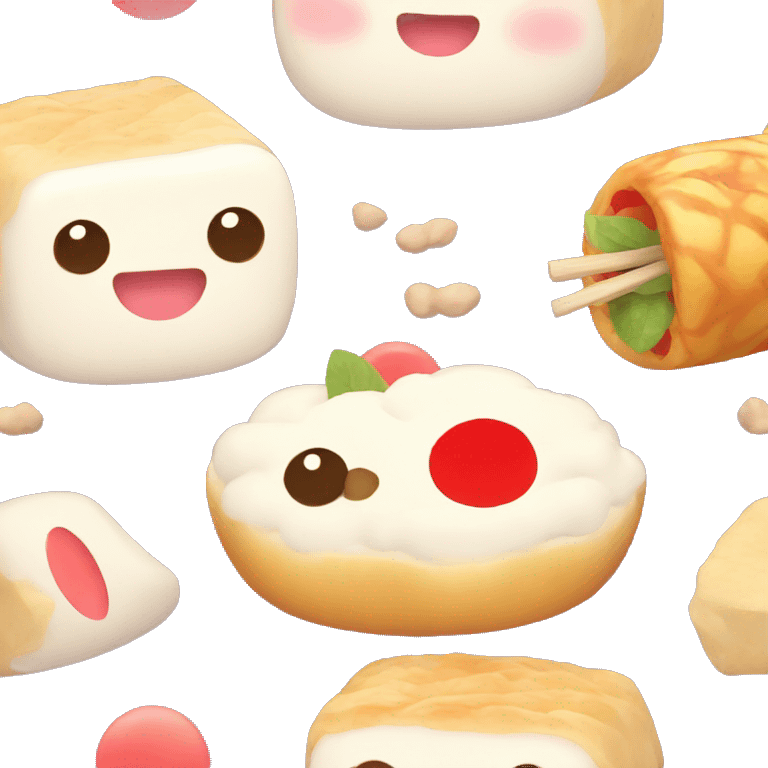 kawaii japanese food emoji