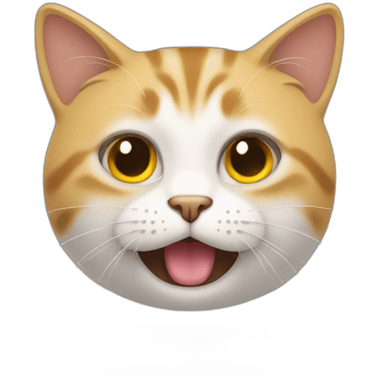 Un chat qui fumme emoji