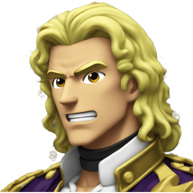 Dio brando from jojos bizzare adventure emoji