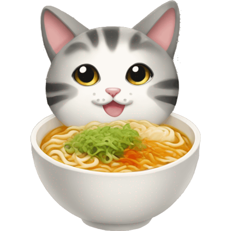 ramen cat emoji