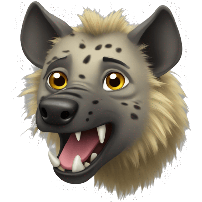 Hyena  emoji