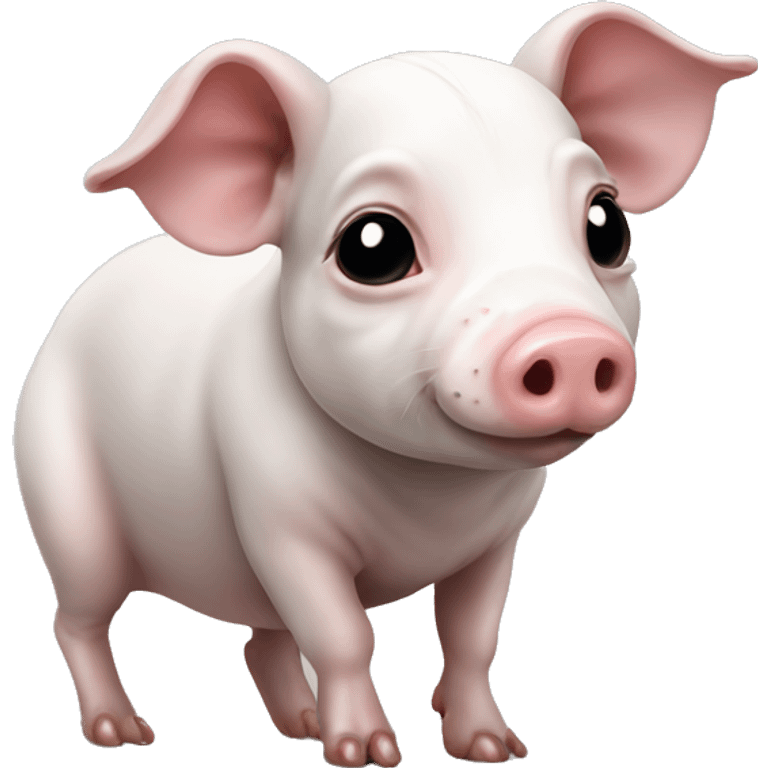 Skinny pig emoji