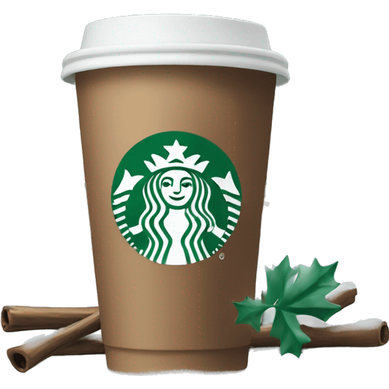 starbucks winter edition emoji