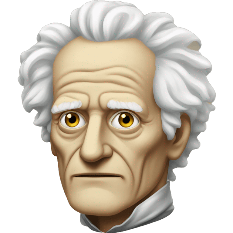 Pesymystic Schopenhauer emoji