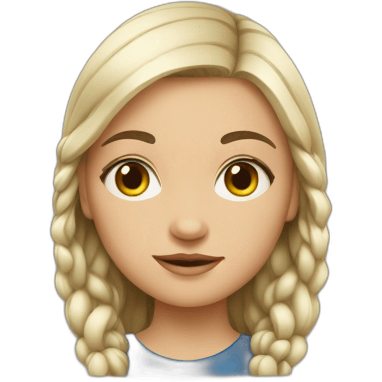 ukrainian girl emoji