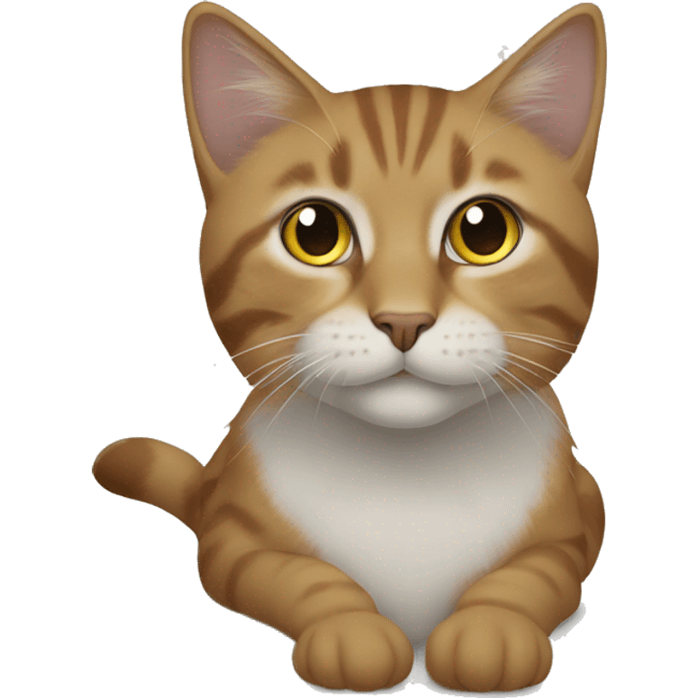 gözlüklü kedi emoji