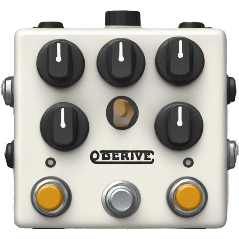 overdrive pedal emoji