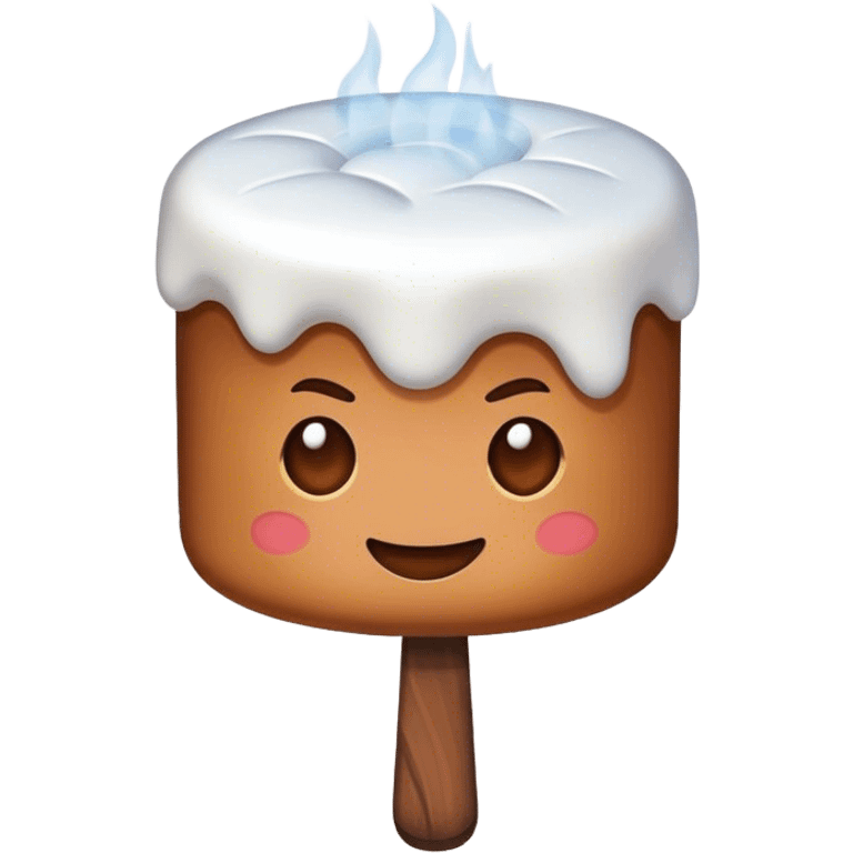 En grillad marshmallows  emoji