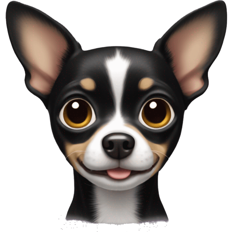 black chihuahua emoji