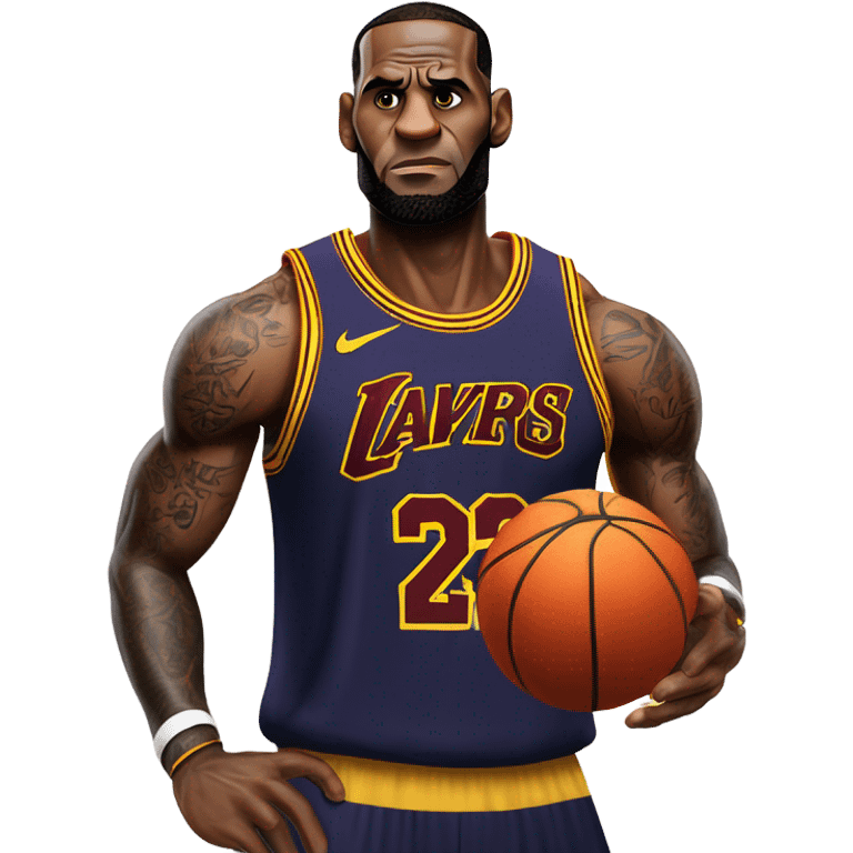 LeBron James emoji