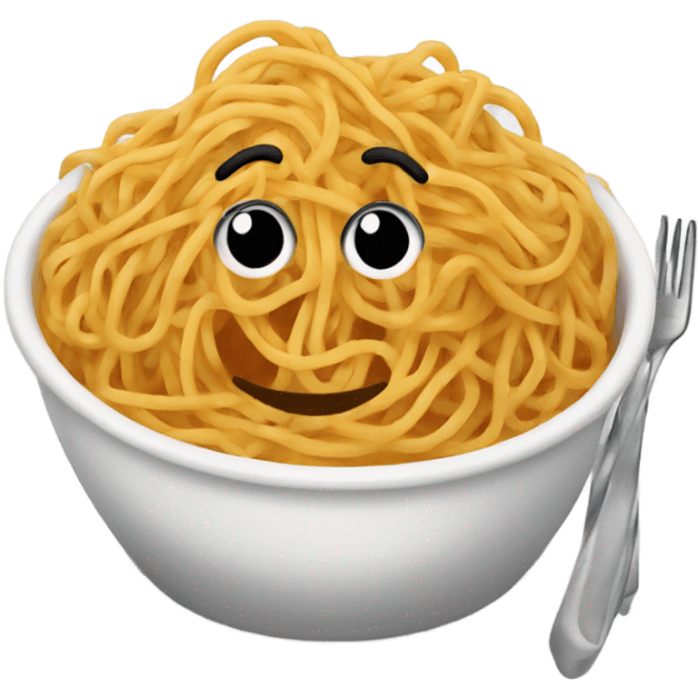 Spaghetti dinner  emoji