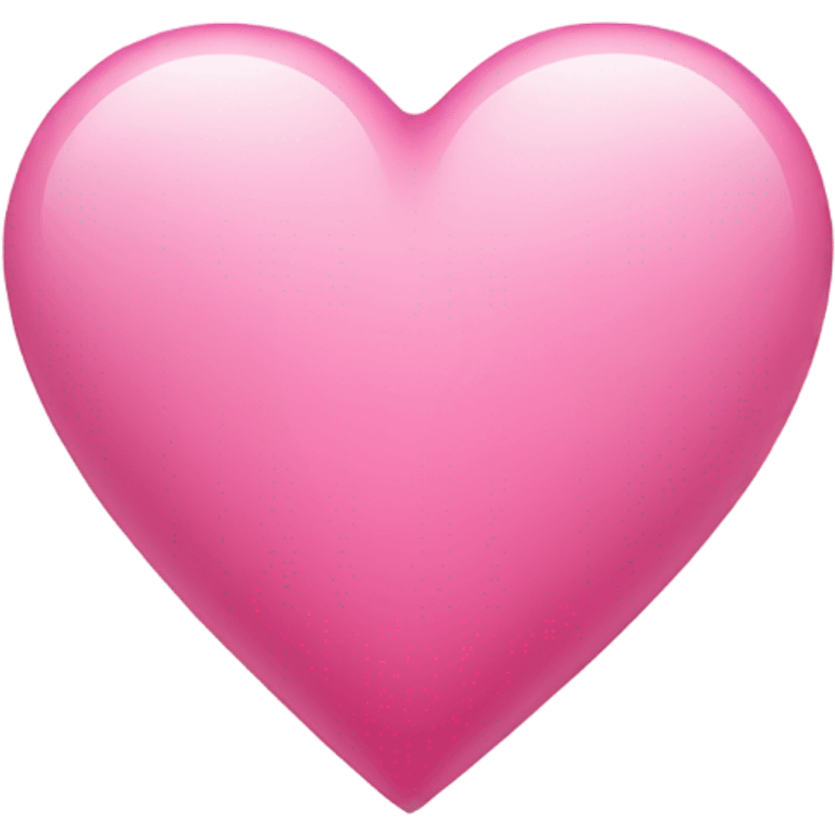 pretty pink heart  emoji