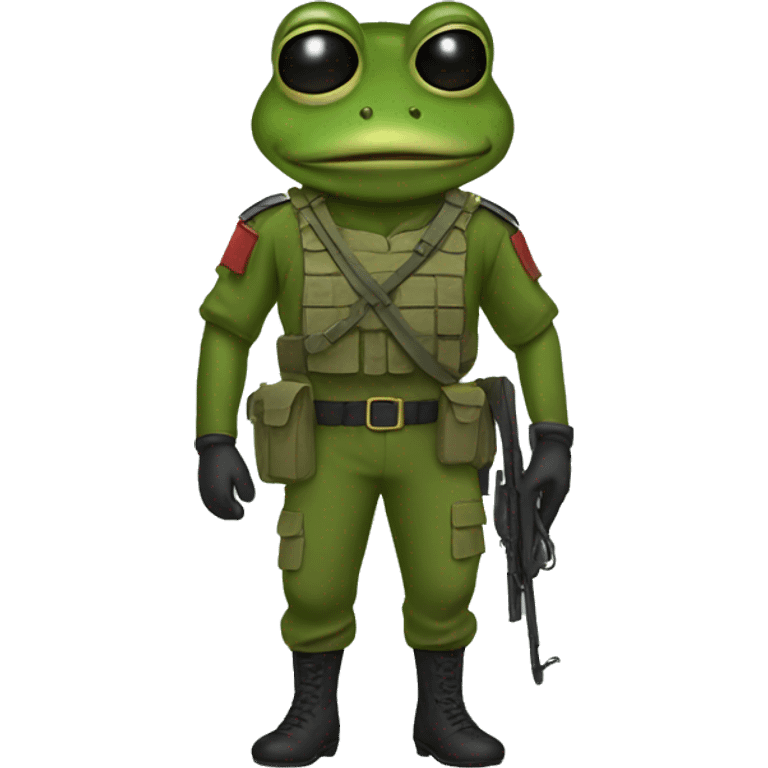 Frogsoldier emoji