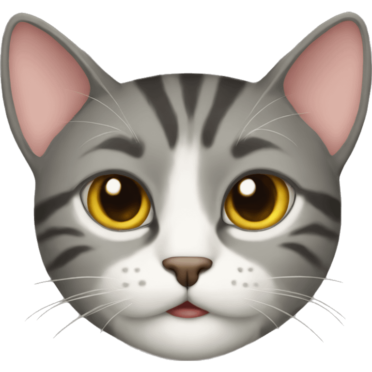 a suspect cat emoji