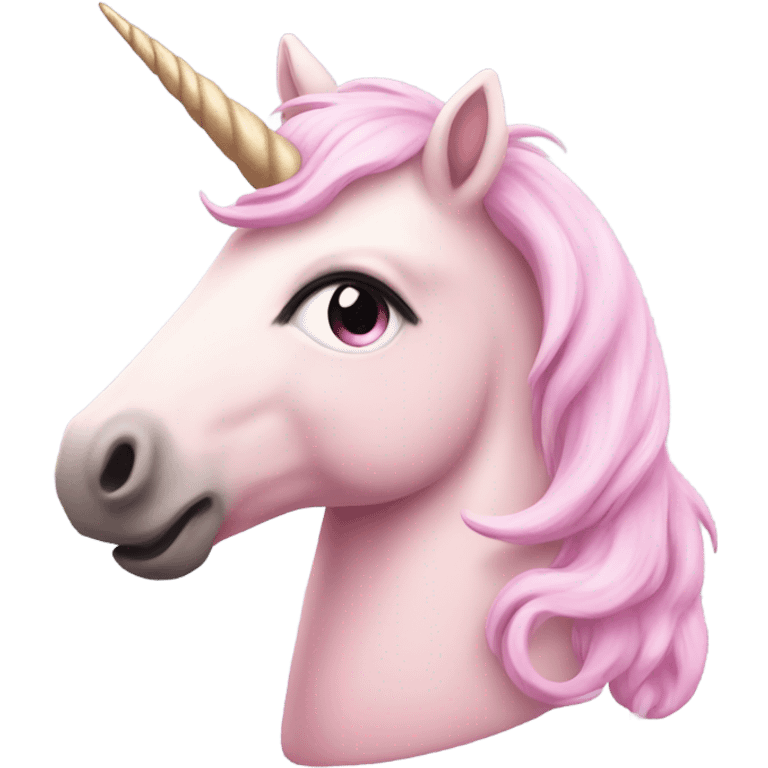 pastel pink unicorn emoji