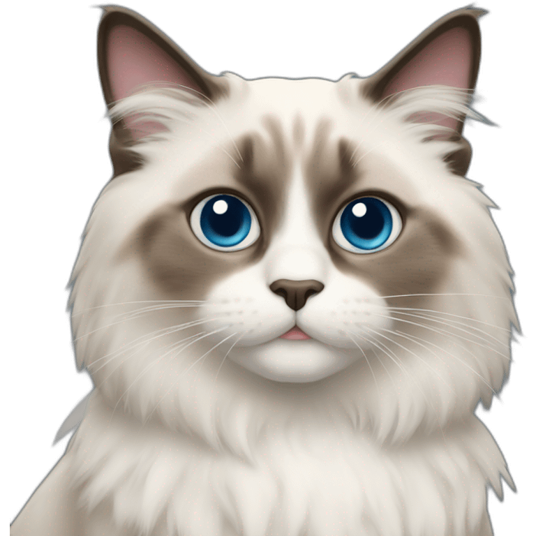 Ragdoll cat emoji