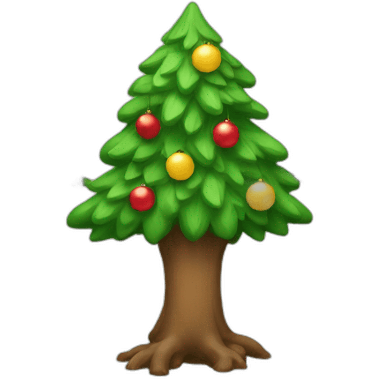 tree christmas presents emoji