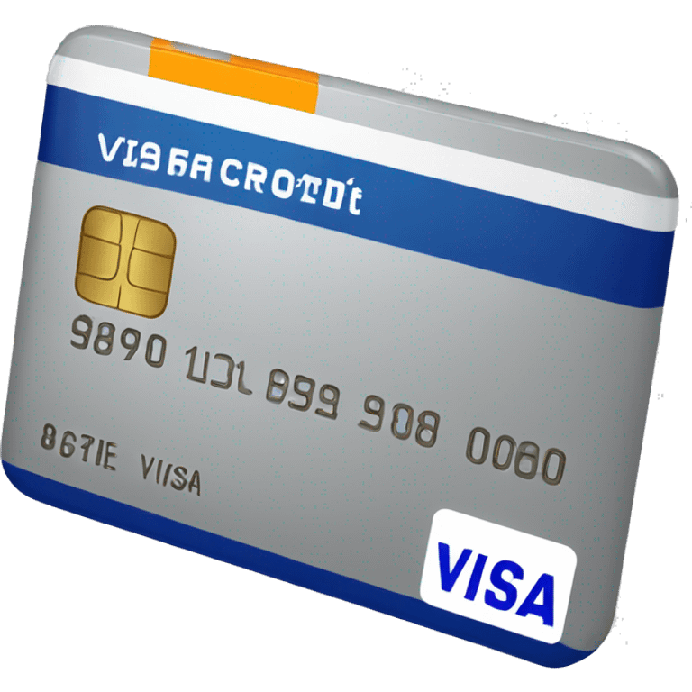 visa credit card emoji