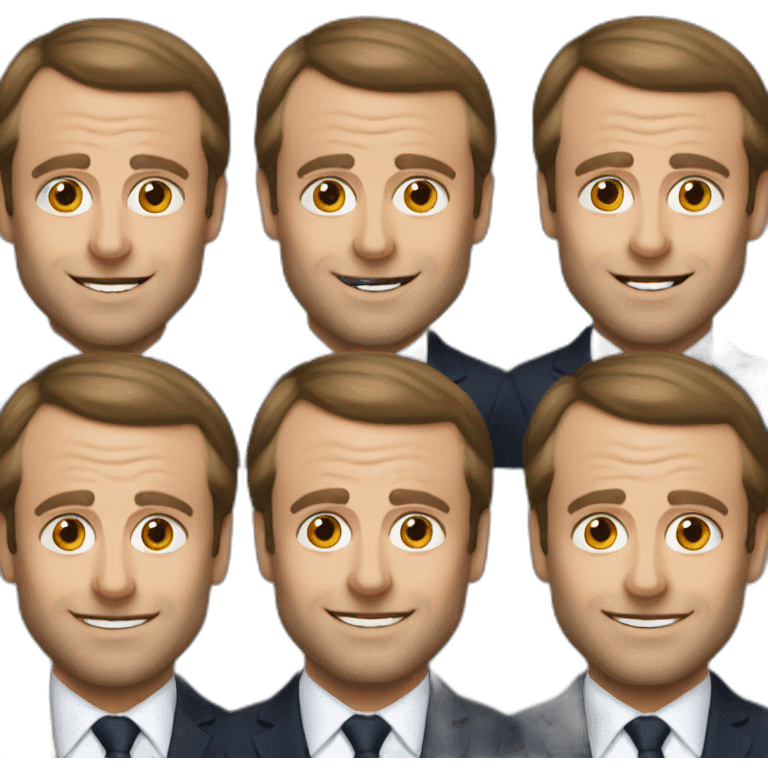 Emmanuel Macron emoji