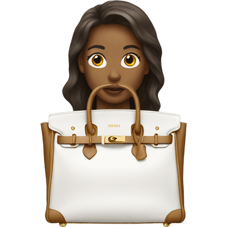 white birkin emoji