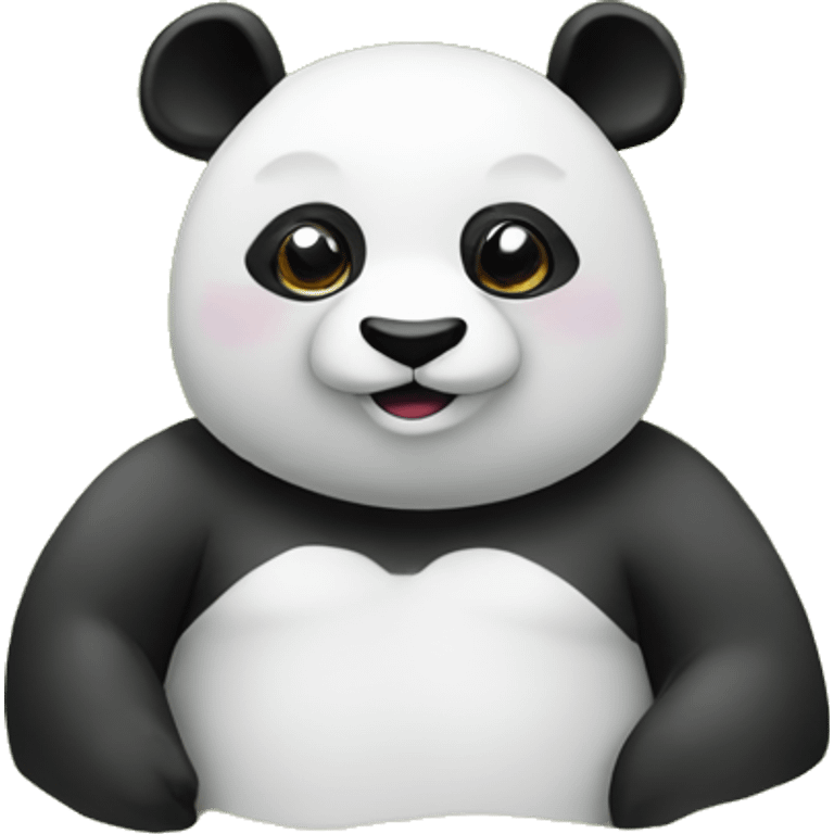 Panda in bikini emoji