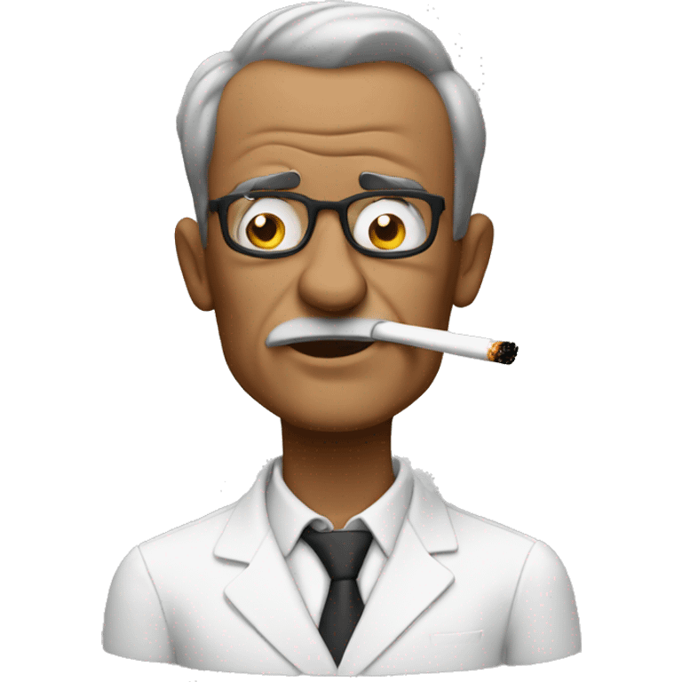 Murray smoking emoji