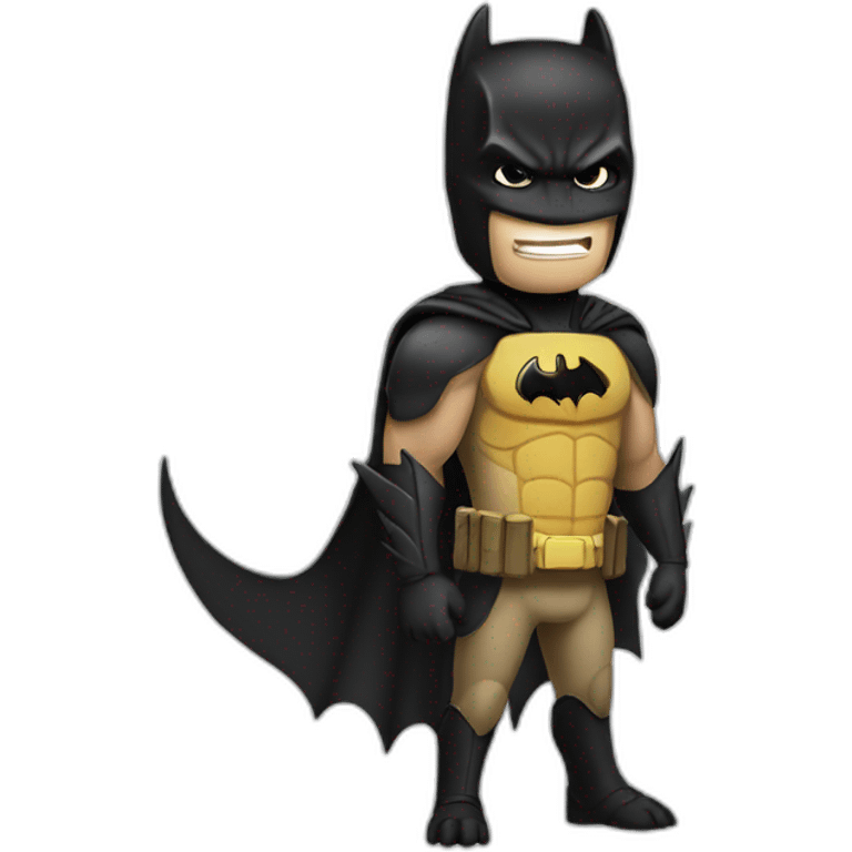 Dinosaure batman emoji