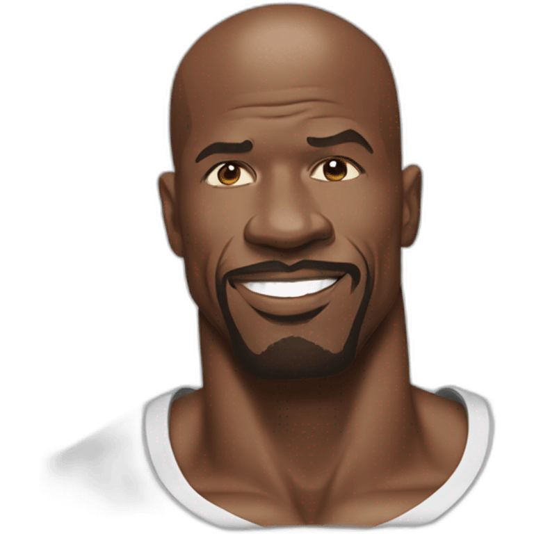 terry crews cartoon wearing tee emoji