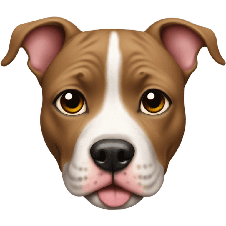 Cute Pittbull emoji