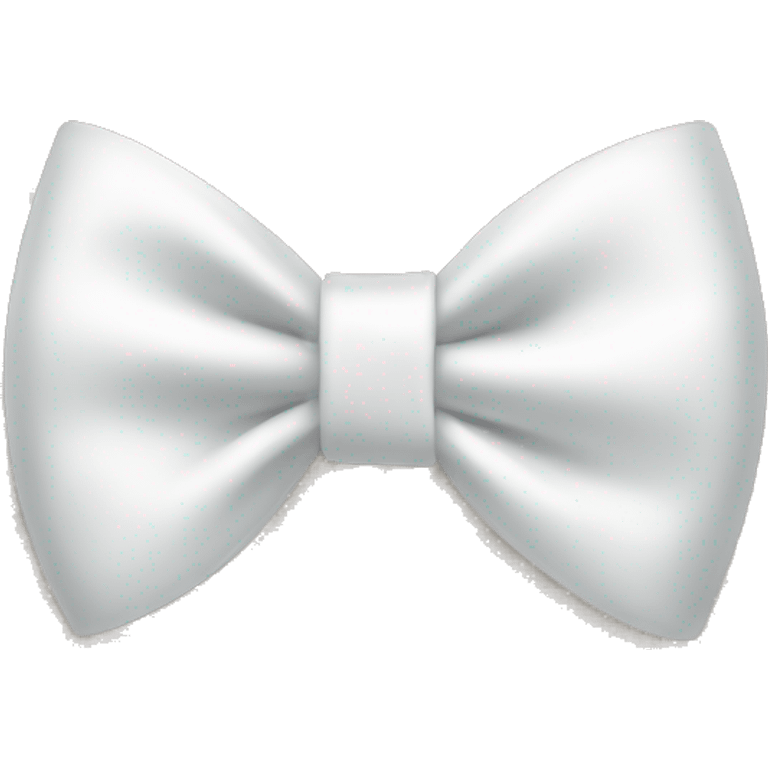 White bow emoji