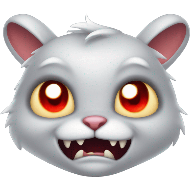 Rabit being evil emoji