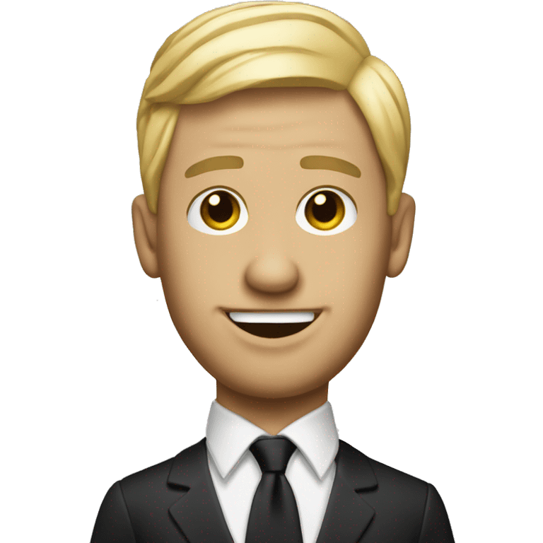 puppet man blonde comb over hair emoji