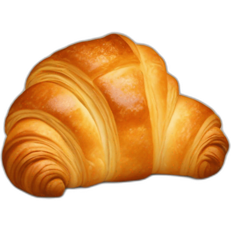 croissant—with—human—face emoji