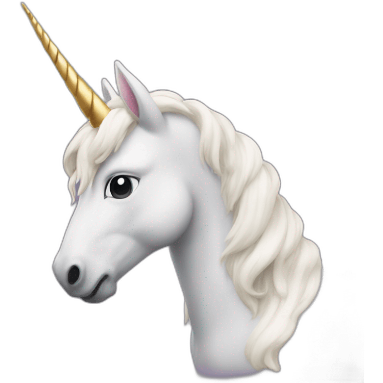 unicorn with 10 horns emoji