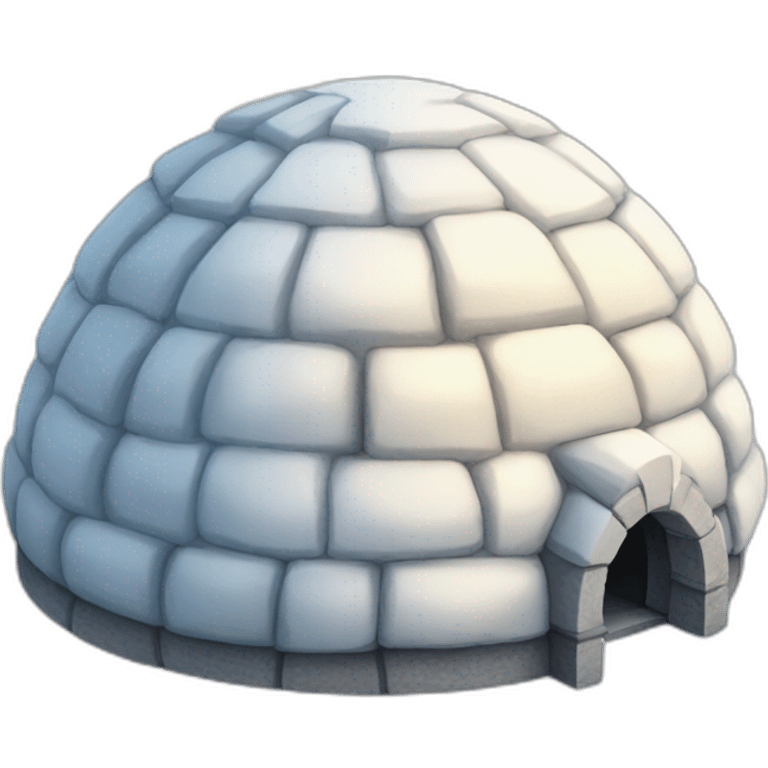 igloo sunny emoji